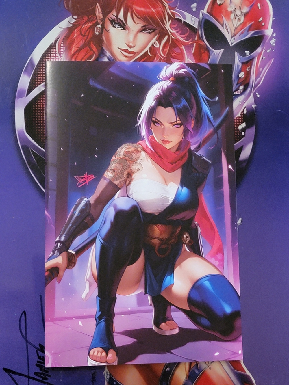 Artist Alley Comics Multiverse Saga  Psylocke Cosplay Nice By Dhaxina 🌳🐅🌳